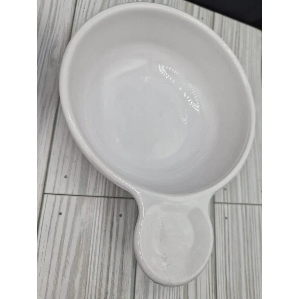 Set of 2 CorningWare Grab-It Bowls 15oz White P-150-B Handles No Lids Vintage